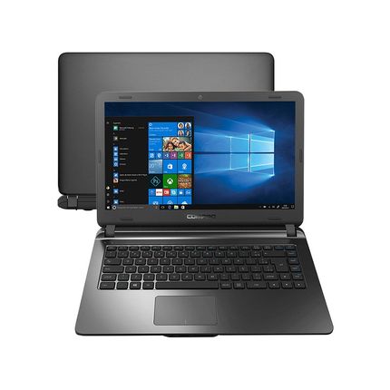 Notebook Compaq Presario CQ-32 Intel Pentium N3700 - 4GB 120GB SSD 14" Windows 10 Menor preço em Notebook Compaq Presario CQ-32 Intel Pentium N3700 - 4GB 120GB SSD 14" Windows 10