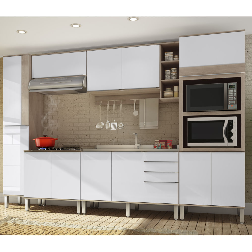 Cozinha Completa Modulada A Reos Balc Es Para Pia Cooktop E Cozinha Completa Modulada A Reos Balc Es Para Pia Cooktop E