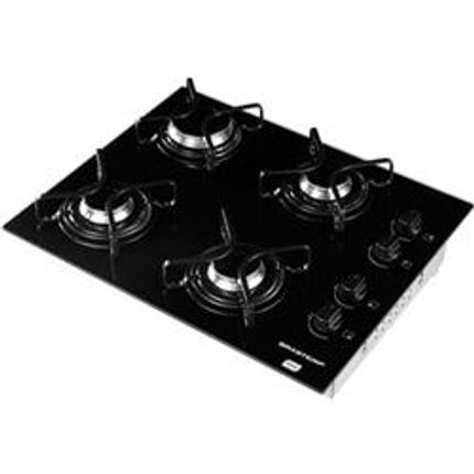 Cooktop 4 bocas brastemp