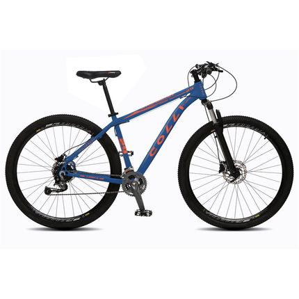 Bicicleta Colli Bike Aluminum Aro 29 Freio Hidráulico com Kit Shimano Alívio - Azul. é boa?