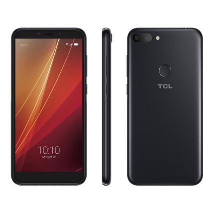 Smartphone TCL L10 32GB Preto 4G Octa Core - 3GB RAM Tela 5,5" Câm. Dupla + Câm. Selfie 8MP Menor preço em Smartphone TCL L10 32GB Preto 4G Octa Core - 3GB RAM Tela 5,5" Câm. Dupla + Câm. Selfie 8MP