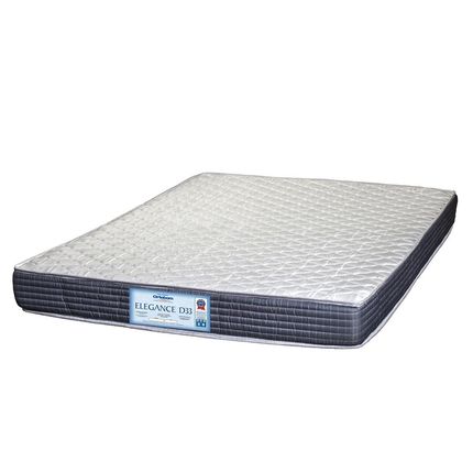 Colchão Casal Ortobom Elegance Espuma D33 17x138x188 cm - Branco/Azul Menor preço em Colchão Casal Ortobom Elegance Espuma D33 17x138x188 cm - Branco/Azul