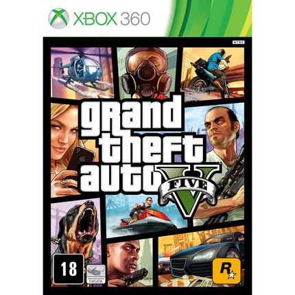 Jogo Gta V - Xbox 360 - Rockstar Games