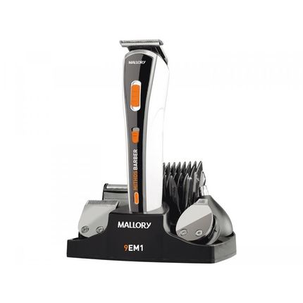 Aparador de Pelos Mallory Mithos Barber 9 em 1 - 3 Velocidades Menor preço em Aparador de Pelos Mallory Mithos Barber 9 em 1 - 3 Velocidades