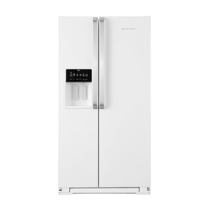 Geladeira/Refrigerador Side by Side Brastemp Ative! Frost Free 560L com Dispenser de Água e Gelo BRS62CB Menor preço em Geladeira/Refrigerador Side by Side Brastemp Ative! Frost Free 560L com Dispenser de Água e Gelo BRS62CB