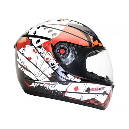 Capacete Fokker Given Mixs Preto - Tam. 58 Menor preço em Capacete Fokker Given Mixs Preto - Tam. 58