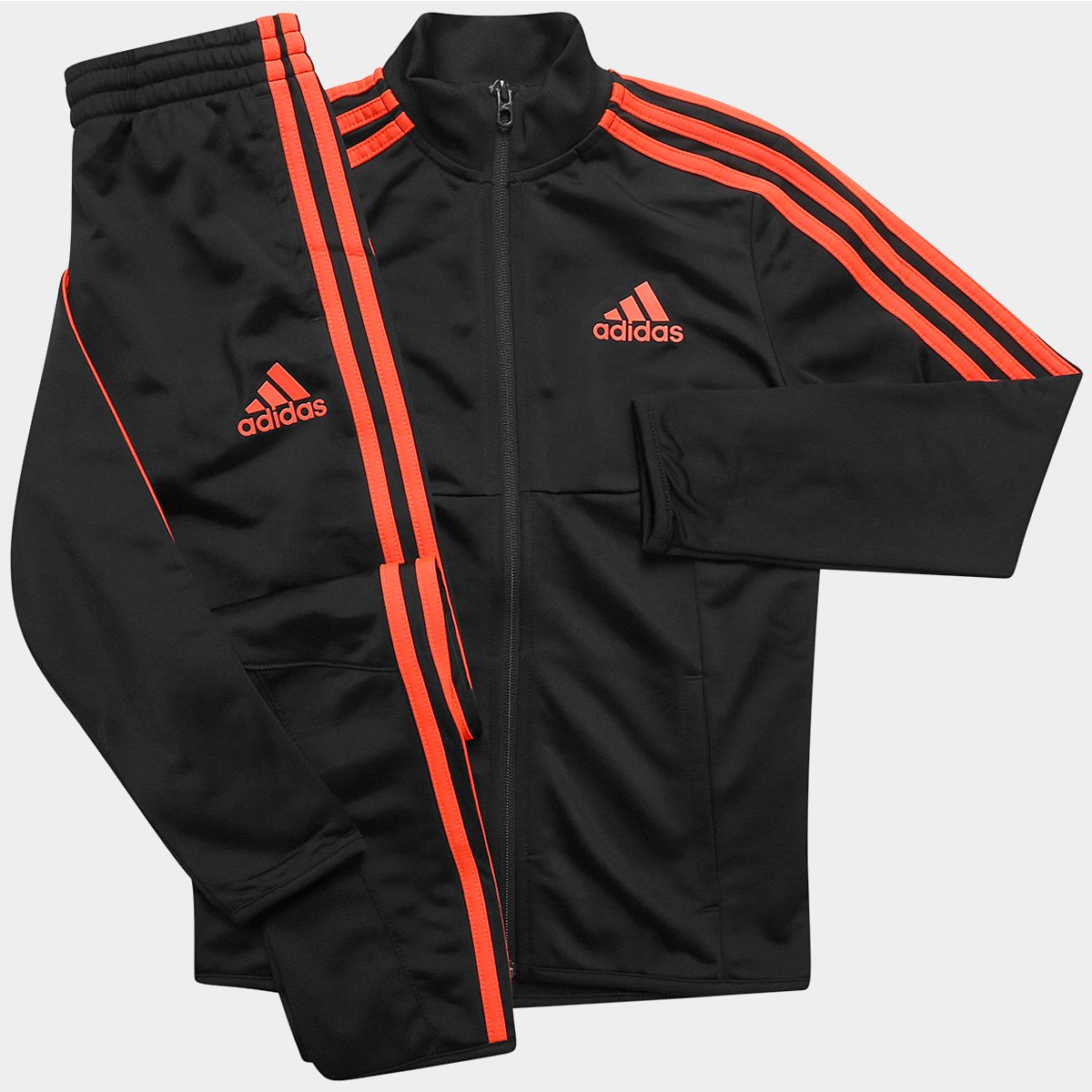 conjunto adidas masculino laranja