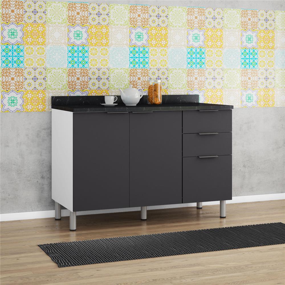 Balc O Triplo Bartira Izabel Com 2 Portas E 3 Gavetas Comprar No Balc O Triplo Bartira Izabel Com 2 Portas E 3 Gavetas Comprar No