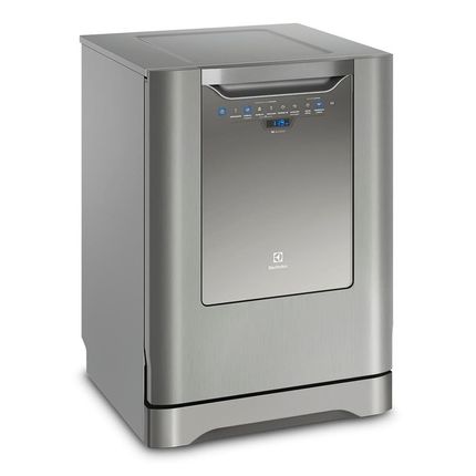 Lava-Louças Electrolux LV14X 14Serviços com Display Digital - Inox 110v Menor preço em Lava-Louças Electrolux LV14X 14Serviços com Display Digital - Inox 110v