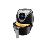Fritadeira Elétrica Mondial Family Inox AF-30-DI Sem óleo Preto,Inox 127 V
