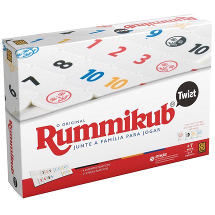 Jogo Grow Rummikub Twist. Menor preço em Jogo Grow Rummikub Twist.