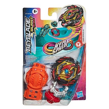 Beyblade Burst Rise Hypersphere - Kit Inicial Venom Devolos D5