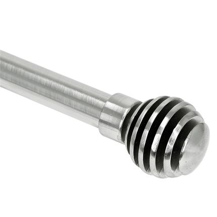 Kit Varão para Cortina Extensivo Evolux Ponteira Esfera 1,60 à 3,00 Metros - Cromado. é boa?