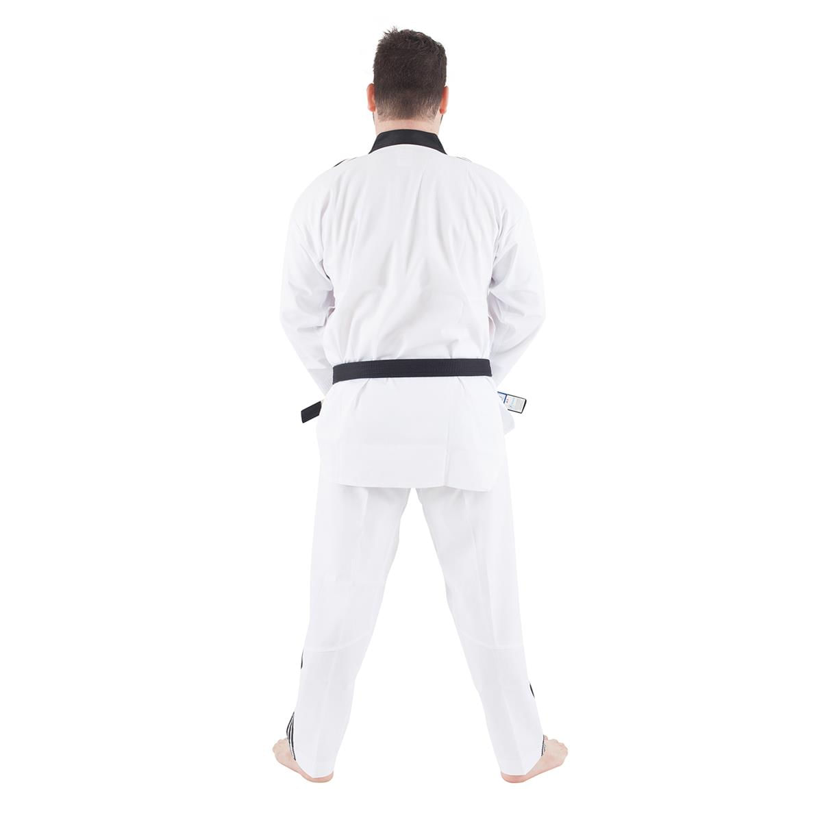 dobok taekwondo adidas gola preta