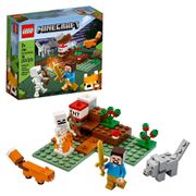 LEGO Minecraft - A Aventura em Taiga 21162 - 74 Peças.