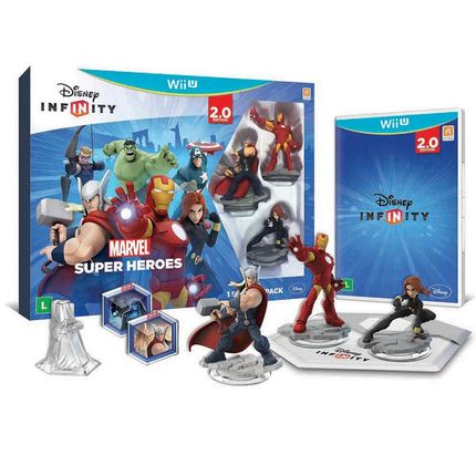 Jogo Disney Infinity 2.0 Marvel Super Heroes - Wii U - Disney Interactive