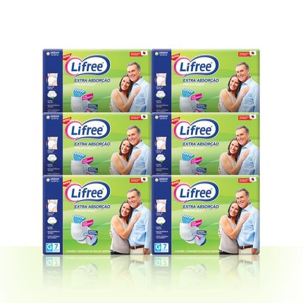 Fralda Geriátrica Lifree Tipo Calça Extra Absorção com Barreira Protetora Tamanho G - 42 Unidades. é ruim? Fralda Geriátrica Lifree Tipo Calça Extra Absorção com Barreira Protetora Tamanho G - 42 Unidades. é boa?