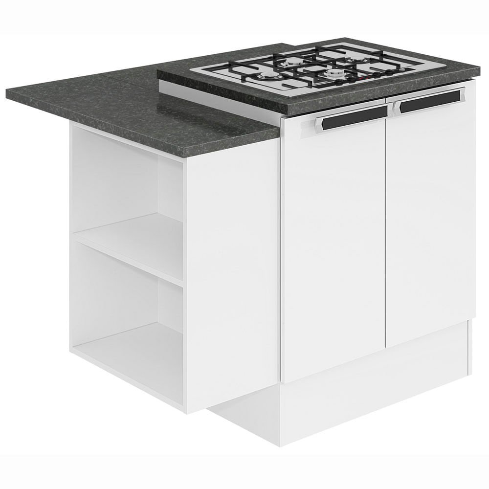 Balc O Ilha Para Cooktop Itatiaia Vivace Com 2 Portas Comprar No Balc O Ilha Para Cooktop Itatiaia Vivace Com 2 Portas Comprar No