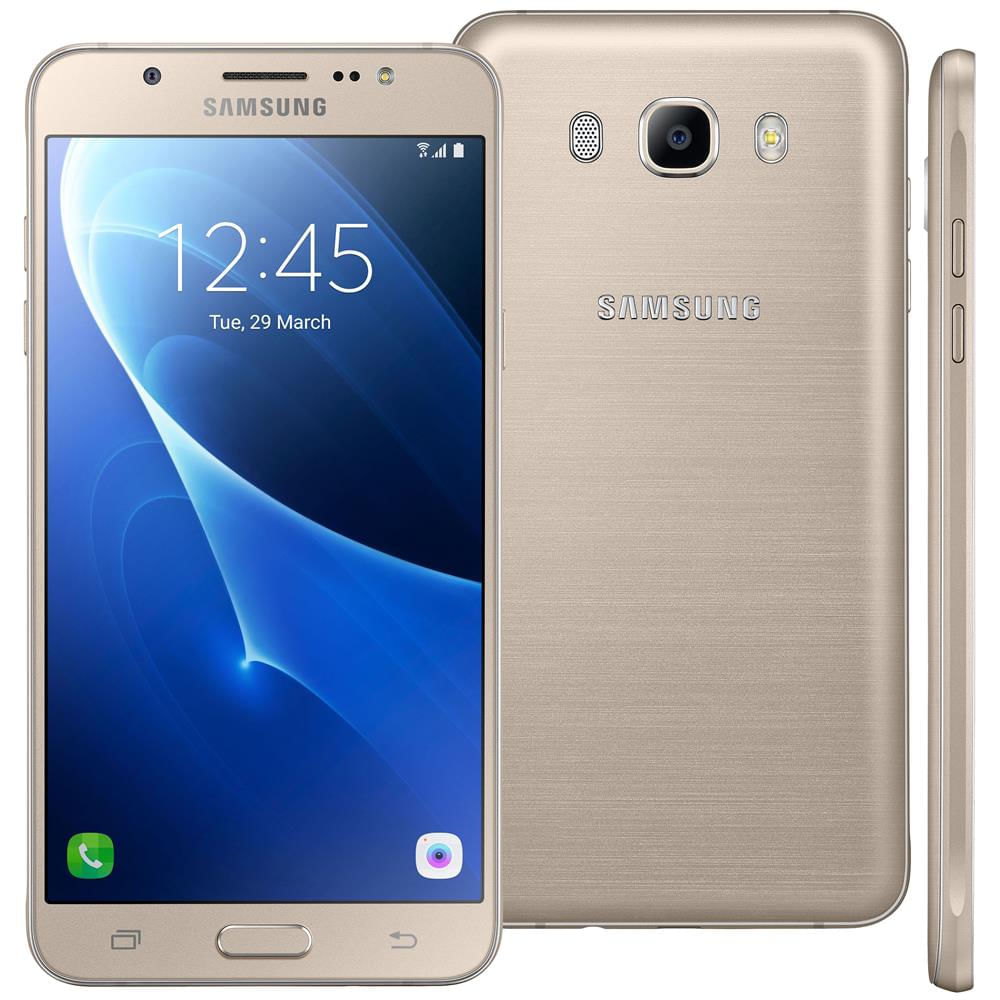Smartphone Samsung  Galaxy J7  Duos Metal Dourado com 16GB 