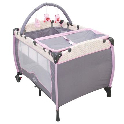 Berço Desmontável Baby Style Plus 663518 - Jardim Menor preço em Berço Desmontável Baby Style Plus 663518 - Jardim