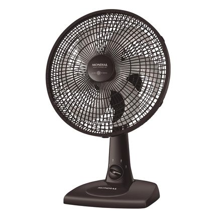 Ventilador de Mesa Mondial Maxi Power NV-15-6P-FB com 3 Velocidades - Preto 110v Menor preço em Ventilador de Mesa Mondial Maxi Power NV-15-6P-FB com 3 Velocidades - Preto 110v