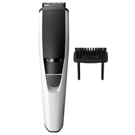 Menor preço em Aparador de Pêlos Philips BeardTrimmer Series 3000 BT3206/14 Sem Fio Branco/Preto - Bivolt.