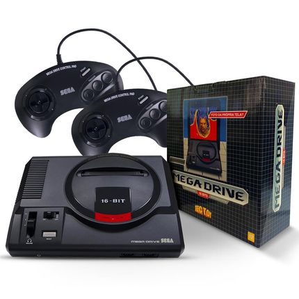 Console Tectoy Mega Drive Mega Drive Preto 22 Jogos é boa?