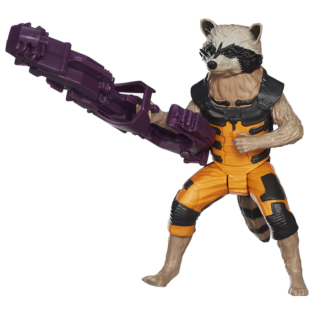 Boneco Guardioes Da Galaxia Titan Hero 30 Cm Rocket Raccoon Hasbro Compre No Shopfacil Com