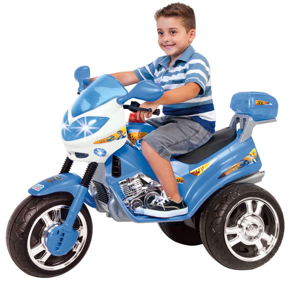 Moto Elétrica Magic Toys Bombeiro 12V Azul Comprar no 