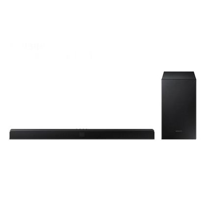Soundbar Samsung HW-T555 com 2.1 Canais, Bluetooth, Subwoofer Sem Fio e DTS Virtual X - 320W. é boa?