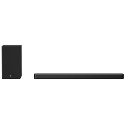 Home Theater Soundbar LG SN8YG com 3.1.2 Canais, Bluetooth, Subwoofer Sem Fio, Google Assistente, DTS X, Dolby Atmos - 440W. Menor preço em Home Theater Soundbar LG SN8YG com 3.1.2 Canais, Bluetooth, Subwoofer Sem Fio, Google Assistente, DTS X, Dolby Atmos - 440W.