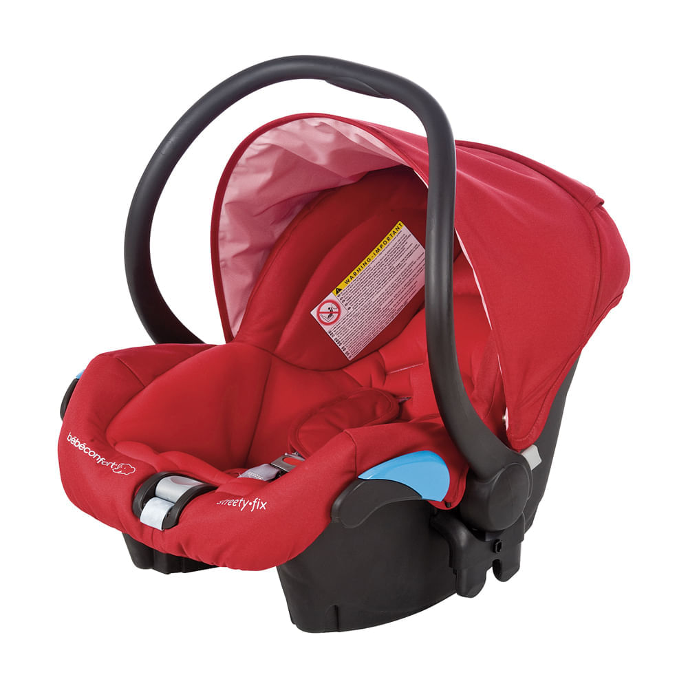 Bebe Conforto Bebe Confort Streety Fix Com Base 0 A 13 Kg Intense Red Compre No Shopfacil Com