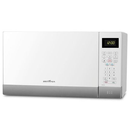 Forno de Micro-ondas Britânia BMO26IB com Menu Fit 26L – Branco 110v Menor preço em Forno de Micro-ondas Britânia BMO26IB com Menu Fit 26L – Branco 110v