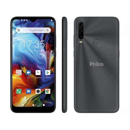 Smartphone Philco HIT P10 128GB Space Grey 4G - Octa-Core 4GB Tela 6,2" Câm. Tripla + Selfie 8MP é boa?