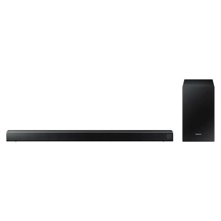 Soundbar Samsung HW-T550 com 2.1 canais, Bluetooth, Subwoofer sem fio e DTS Virtual:X - 320W. é boa?