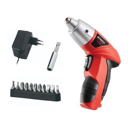 Parafusadeira Mondial a Bateria 4,8V - Velocidade Reversível 12 Peças FPF-05 Menor preço em Parafusadeira Mondial a Bateria 4,8V - Velocidade Reversível 12 Peças FPF-05