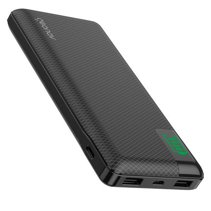 Carregador Portátil Universal Geonav 16.000mAh com 3 Saídas USB - Preto. Menor preço em Carregador Portátil Universal Geonav 16.000mAh com 3 Saídas USB - Preto.
