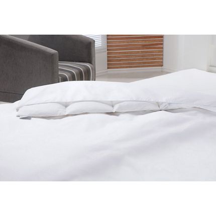 Capa para Edredom Solteiro com Zíper Plumasul 233 Fios - Branca Menor preço em Capa para Edredom Solteiro com Zíper Plumasul 233 Fios - Branca