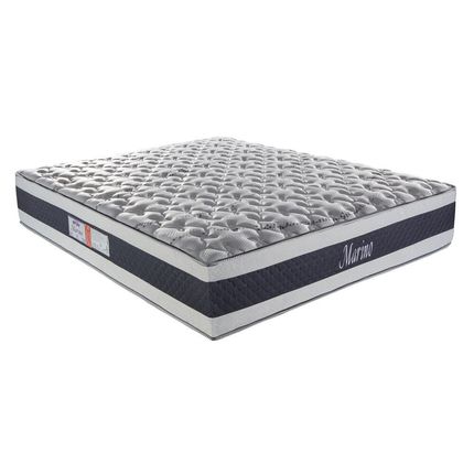 Colchão Queen Size Biflex Marino 33 cm Azul,Cinza Menor preço em Colchão Queen Size Biflex Marino 33 cm Azul,Cinza