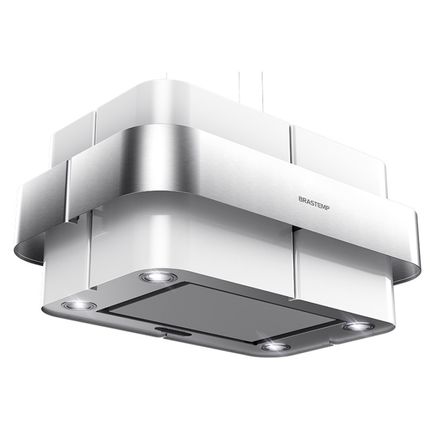 Coifa Depuradora Ilha 75cm Vitreous - GAV75ABBNA Menor preço em Coifa Depuradora Ilha 75cm Vitreous - GAV75ABBNA