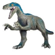 Figura Mimo Jurrassic World Dinossauro Blue - 50 cm articulado.