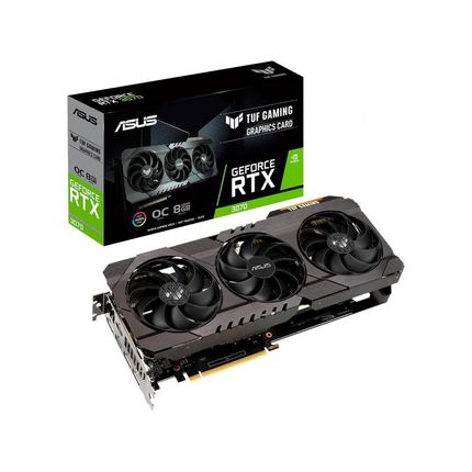Placa de Vídeo Asus GeForce RTX 3070 8GB - GDDR6 256 bits TUF Gaming é boa?