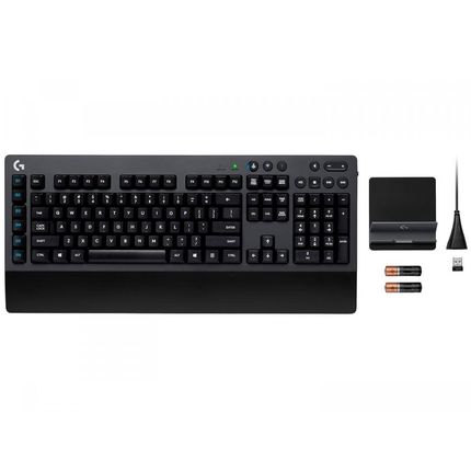 Teclado Mecânico Gamer sem Fio Logitech Preto G613 - Menor preço em Teclado Mecânico Gamer sem Fio Logitech Preto G613 -