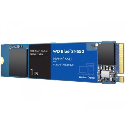 SSD 1TB Western Digital Blue NVMe M.2 2280 PCIe - 2,5" Leitura 2400MB/s e Gravação 1950MB/s SN550 Menor preço em SSD 1TB Western Digital Blue NVMe M.2 2280 PCIe - 2,5" Leitura 2400MB/s e Gravação 1950MB/s SN550