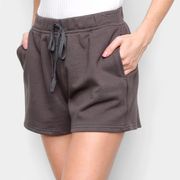 Shorts Top Moda Curto C/ Bolsos Feminino Verde P