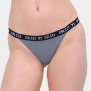 Calcinha Colcci Fio String Feminina Mescla P