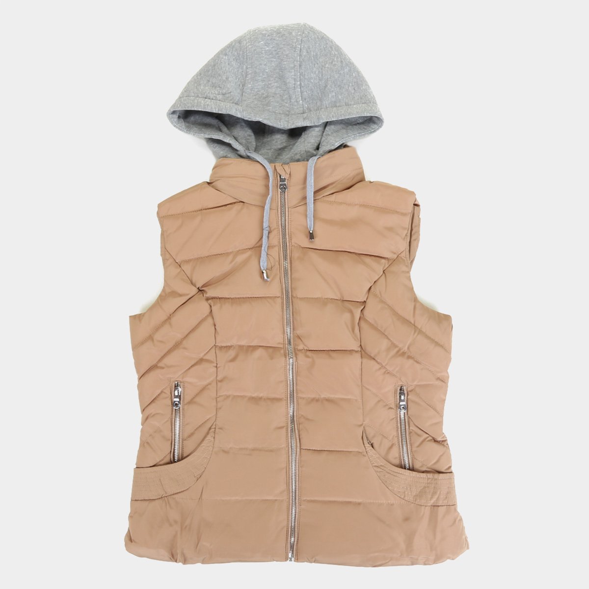 taupe brown moletom com capuz