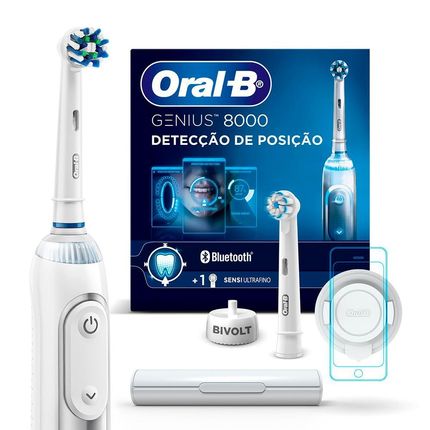 Escova Dental Elétrica Recarregável Oral-B Genius 8000 - Bivolt. é boa?