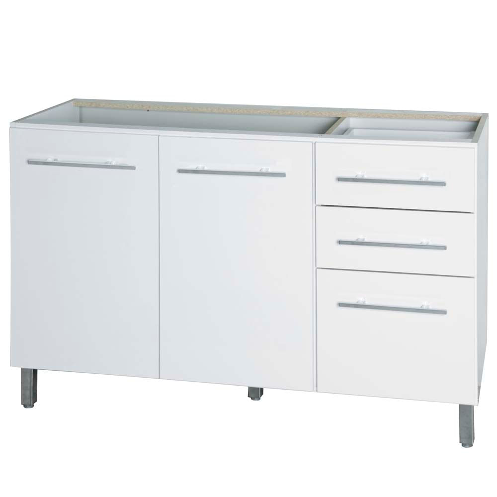 Gabinete Para Pia Bartira Glamour Com 2 Portas E 3 Gavetas Comprar Gabinete Para Pia Bartira Glamour Com 2 Portas E 3 Gavetas Comprar