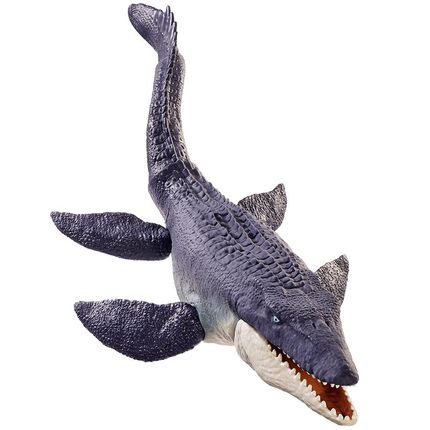 Boneco Jurassic World Mosassauro Protetor dos Oceanos GXC09 Mattel - 20 cm. Menor preço em Boneco Jurassic World Mosassauro Protetor dos Oceanos GXC09 Mattel - 20 cm.